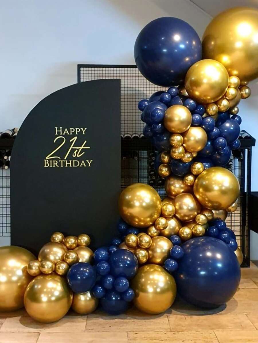 101 piezas kit de arco de globo decorativo - Multicolor - Ver 1