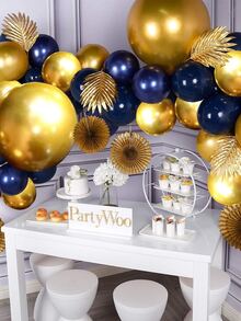 101 piezas kit de arco de globo decorativo - Multicolor - Ver 3