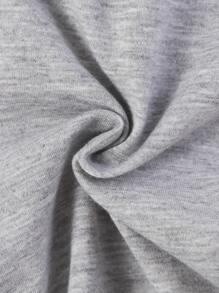 SHEIN Young Girl 2pcs Stacked Pants