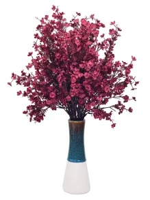 Hoa Anh Đào Hoa Giả Hơi Thở Của Em Bé Gypsophila Hoa Giả Tự Làm Trang Trí Đám Cưới Nhà Hoa Giả Chi Nhánh - Nhiều màu - Xem 2