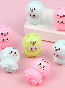 2pcs Cartoon Graphic Random Pencil Sharpener - Multicolor - View 4