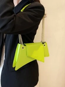 Không thấm nước, nhẹ, trang trí dây chuyền neon thông thường Túi xách mới lạ dành cho nữ tuổi teen Sinh viên đại học, tân binh & nhân viên cổ trắng Hoàn hảo cho văn phòng, đại học, công việc, kinh doanh, đi làm - màu xanh lá - Xem 3