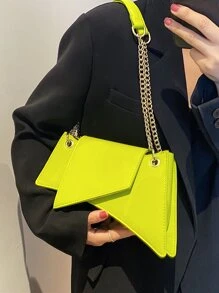 Không thấm nước, nhẹ, trang trí dây chuyền neon thông thường Túi xách mới lạ dành cho nữ tuổi teen Sinh viên đại học, tân binh & nhân viên cổ trắng Hoàn hảo cho văn phòng, đại học, công việc, kinh doanh, đi làm - màu xanh lá - Xem 2