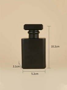 50ML Perfume Spray Bottle , Travel Essentials, Living Room Home Bedroom Bathroom House Decor, Travel Stuff, Wedding, Party, Birthday, Gifts For Men Mom Dad Friends, New Years, Accessories, Funny Gift - Black - View 3