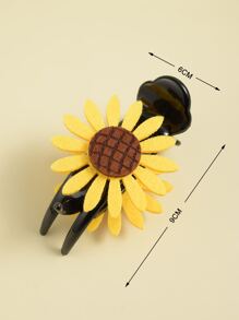 A Sunflower Hair Clip