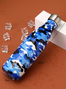 1入組500毫升不銹鋼保溫瓶廚房用迷彩圖案真空保溫瓶 - 彩色 - 查看 5