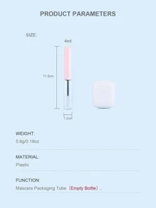 4ml Eyelashes Transfer Tube - Pink - View 4