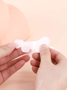 10pcs Makeup Auxiliary Eyelash Grafting Eye Stickers For False Eyelash Application - White - View 4