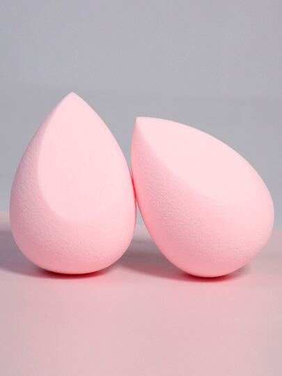 2PCS Makeup Sponge, Suitable For Cream & Powder Concealer, Loose Powder Makeup Applicator,Makeup,Cheap,Room Decor,Vanity,Travel,Bedroom,Makeup Accessories,Puff,Makeup Blender,Powder Puff,Makeup Sponge