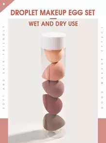 5pcs Makeup Sponge For Women Make Up Use,Makeup,Cheap,Room Decor,Vanity,Travel,Bedroom,Makeup Accessories,Puff,Makeup Blender,Powder Puff,Makeup Sponge,Cheap,Stocking Stuffers,Makeup,Makeup Tools,Cheap Stuff,Gifts,Gifts For Women,Christmas Gifts - Multicolor - View 6