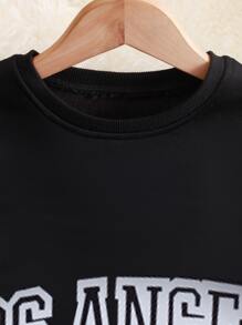 SHEIN Bộ hai mảnh Gái Lá thư Giải trí - Nhiều màu - Xem 4