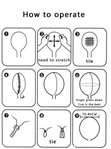 1入組36英寸小氣球 - 淺粉色 - 查看 3