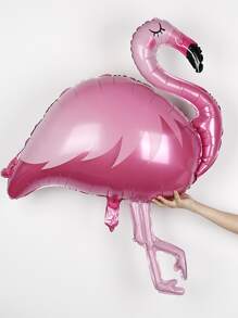 1/2 quả bóng bay lá kim lớn hình chim hồng hạc đứng, dùng cho ngày lễ tình nhân, sinh nhật, tiệc chào đón em bé, tiệc độc thân trang trí theo chủ đề chim hồng hạc, giáng sinh - Hồng - Xem 5