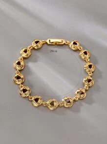 Vòng đeo tay trang trí hình học - Vàng - Xem 4