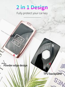 Funda de llave de coche compatible con Renault - Multicolor - Ver 4
