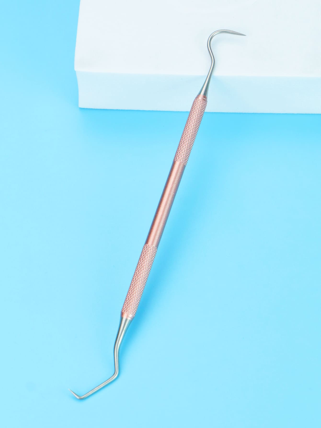 Stainless Steel Dental Pick - Rusty Rose - View 1