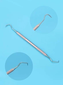 Stainless Steel Dental Pick - Rusty Rose - View 4