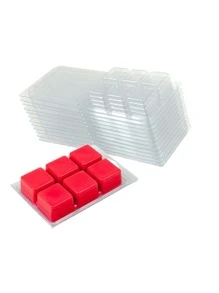 10pcs Solid Color Candle Storage Box, Candle Container For DIY Craft