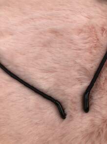 Băng đô trang phục trang trí tai và nơ hoạt hình - màu đen - Xem 3