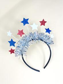 Diadema de disfraz con diseño de estrella - Multicolor - Ver 1