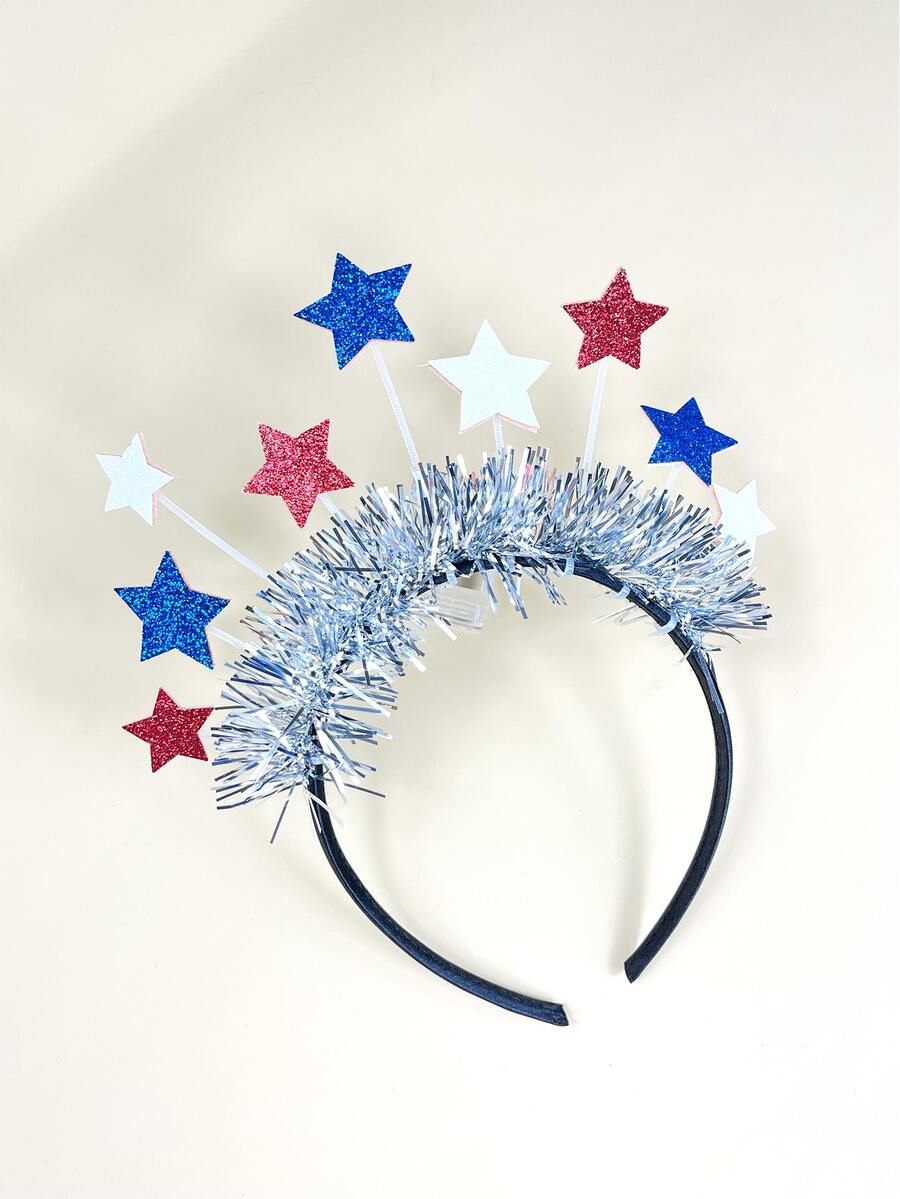 Diadema de disfraz con diseño de estrella - Multicolor - Ver 1