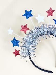 Diadema de disfraz con diseño de estrella - Multicolor - Ver 3