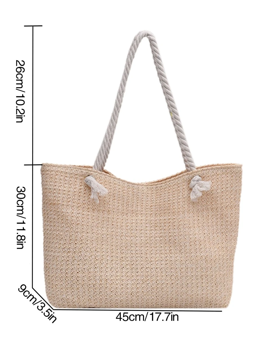 Breezy | Versatile Straw Beach Bag