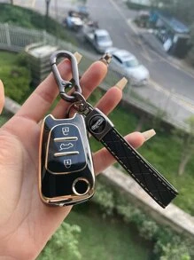 Car Key Case Compatible With Hyundai - Multicolor - View 1