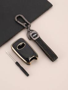 Car Key Case Compatible With Hyundai - Multicolor - View 2