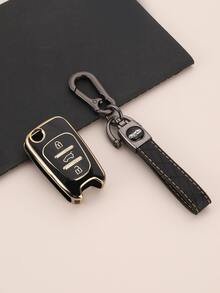 Car Key Case Compatible With Hyundai - Multicolor - View 3