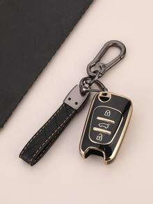 Car Key Case Compatible With Hyundai - Multicolor - View 4