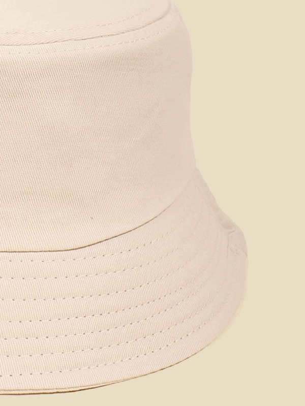 Plain Sun Protection Bucket Hat SHEIN USA