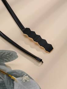 1PC Simple Style Geometric Decor Belt Skinny Belt For Coats And Dresses Summer, School
