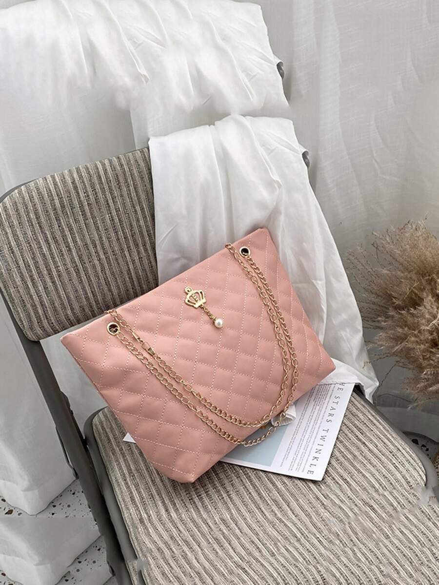 Túi Xách tay Nữ - Hồng - Xem 1