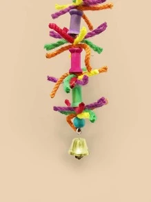 1pc Parrot Chew Toy Rope - Multicolor - View 3
