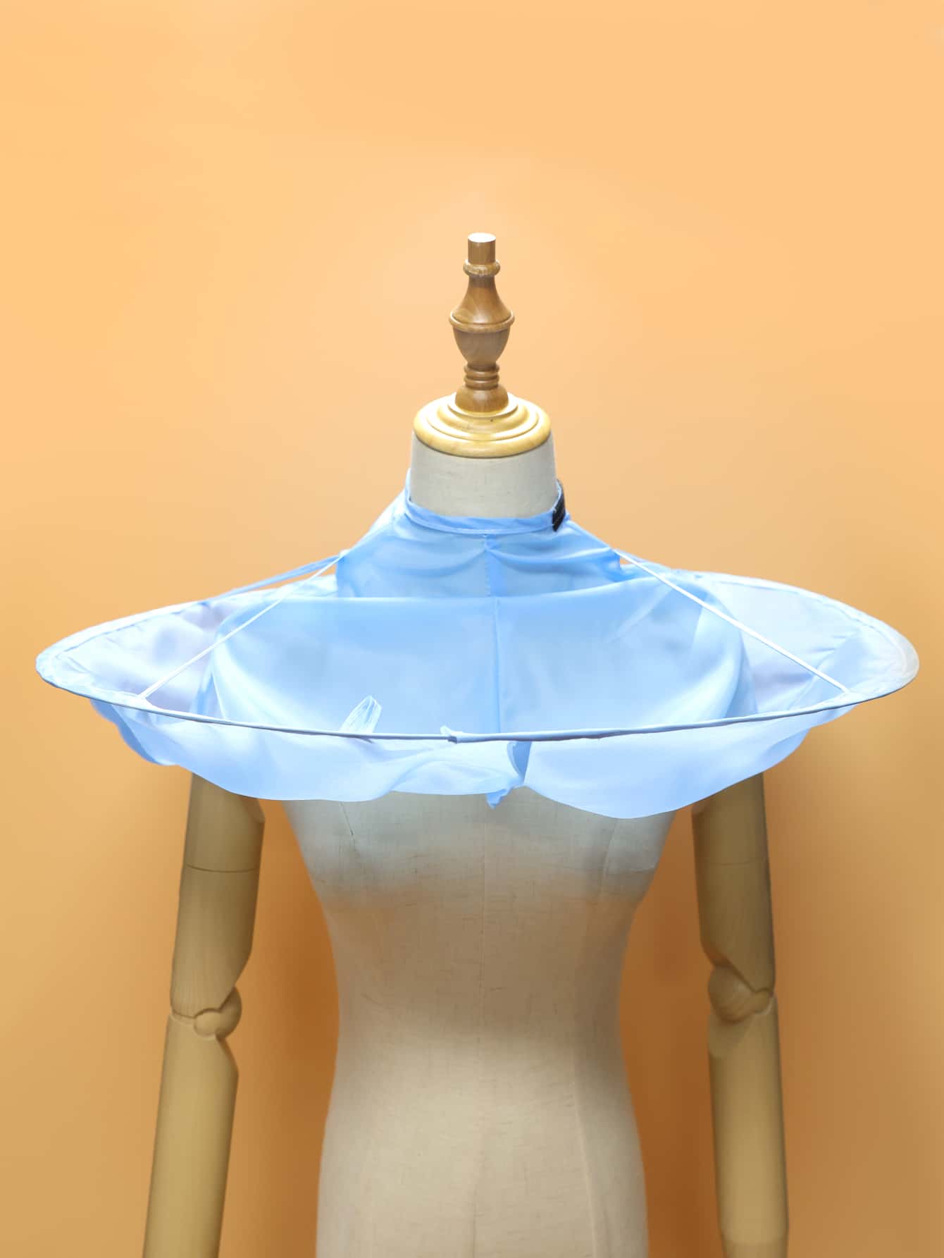 1入組成年人理髮剪髮圍兜披肩不粘頭髮家庭剃須人工製品披肩孩子們剪髮圍裙