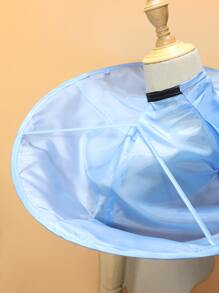 1入組成年人理髮剪髮圍兜披肩不粘頭髮家庭剃須人工製品披肩孩子們剪髮圍裙