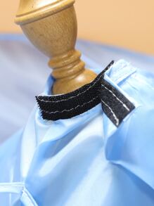 1入組成年人理髮剪髮圍兜披肩不粘頭髮家庭剃須人工製品披肩孩子們剪髮圍裙