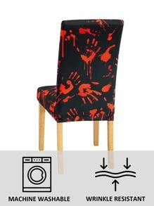 Funda para silla Halloween mano - Multicolor - Ver 6