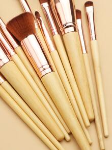 12pcs Makeup Brush Set,Brush Set,Makeup Brush Kit,Make Up Brush Set,Make Up Set Complete,Makeup Brush Set,Complete Makeup Kit,Brush Kit,Brushes Makeup Set,Makeup Gift Set,Set - Ginger - View 4
