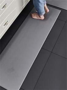 1 pieza Alfombra para cocina liso impermeable