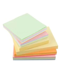 RITIAN 1pc Random Color Sticky Note - Multicolor - View 3