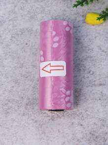 1roll Random Pattern Pet Poopbag - Multicolor - View 7