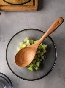 1pc Wooden Cooking Spoon