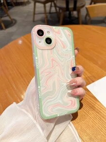 抽象流體印花手機殼 - 彩色 - 查看 1