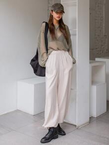 DAZY Áo nữ cắt màu trơn Gợi cảm - màu xanh lá - Xem 5