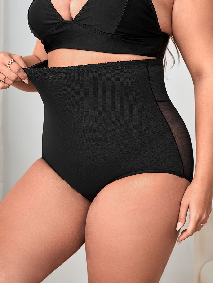 Bragas faja de malla - Negro - Ver 1