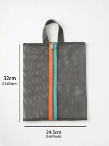 4 piezas Bolsa de almacenamiento de viaje portátil - Multicolor - Ver 5