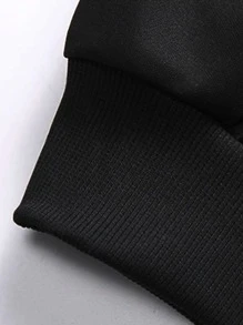 Manfinity Homme Men Letter Graphic Tee & Drawstring Waist Sweatpants, Men S Co Ord Set, Men S 2 Piece Set - Multicolor - View 6