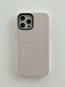 Canvas Phone Case - Beige - View 2
